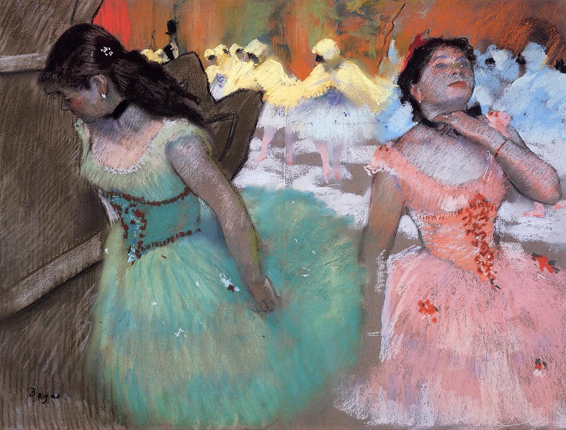 79 дега the-entrance-of-the-masked-dancers.jpg