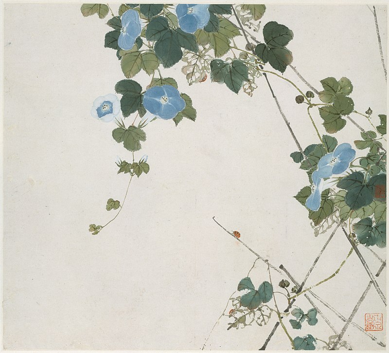 800px-清_居廉_花卉蟲草_冊頁_八開-Insects_and_Flowers_MET_DT8387.jpg