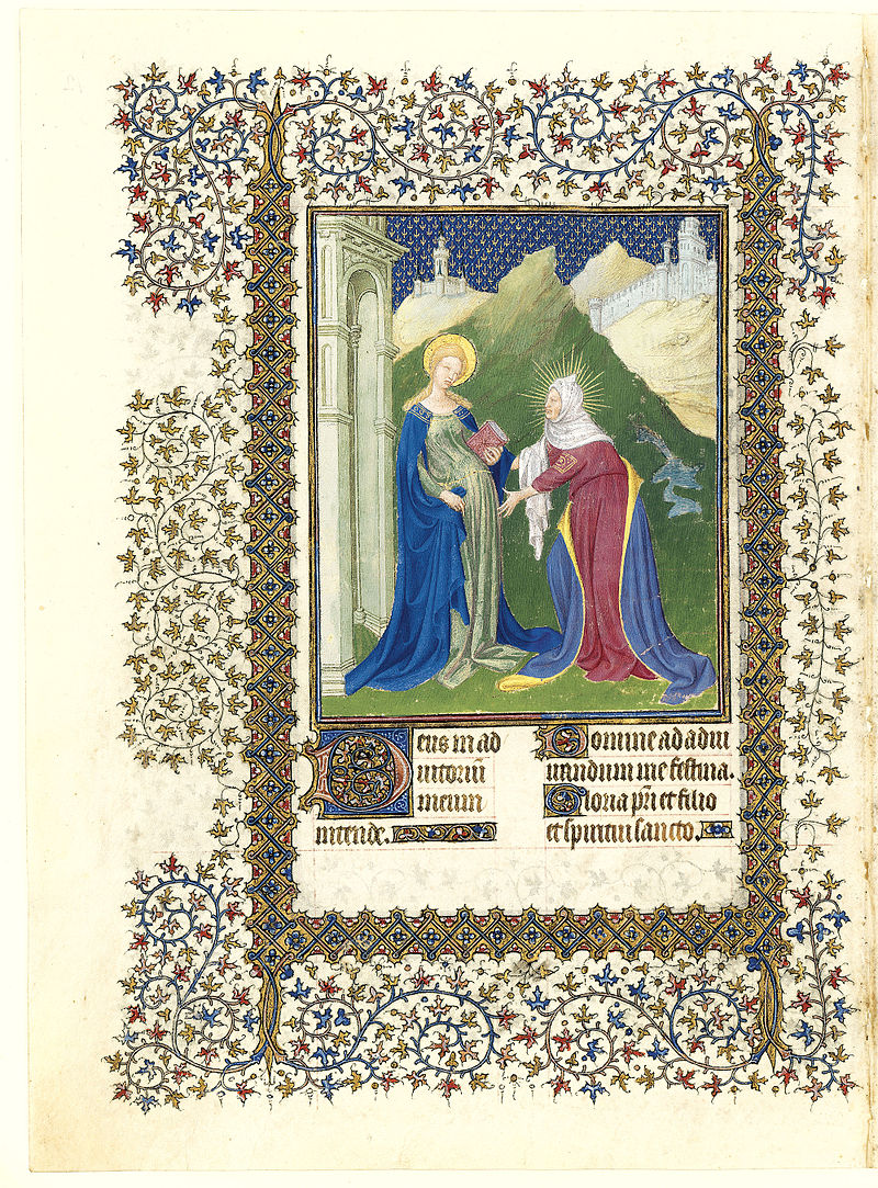800px-Belle_Heures_du_duc_de_Berry_-_f042v_-_Visitation.JPG
