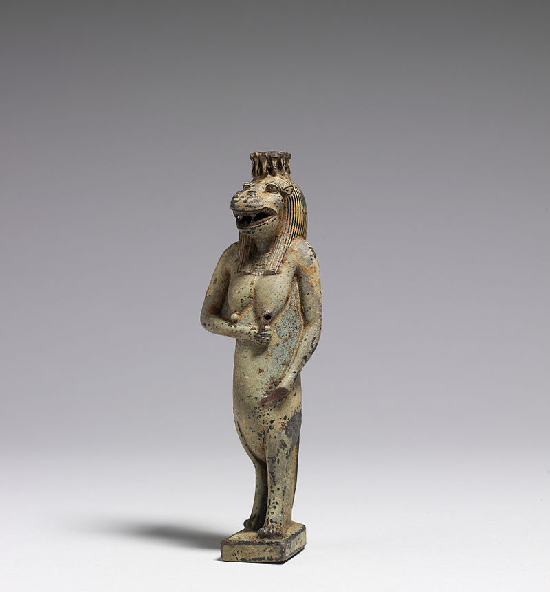 800px-Egyptian_-_Taweret_-_Walters_481539_-_Three_Quarter.jpg
