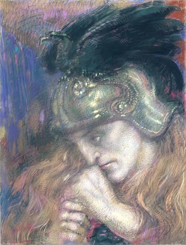 800px-Françoise_Foliot_-_Henry_de_Groux_-_Guerrier_casаqué_avec_aile.jpg
