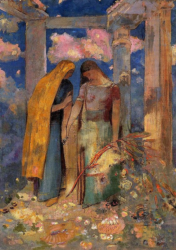 800px-Odilon_Redon_-_Mystical_Conversation_-_Gifu_Museum_of_Art.jpg
