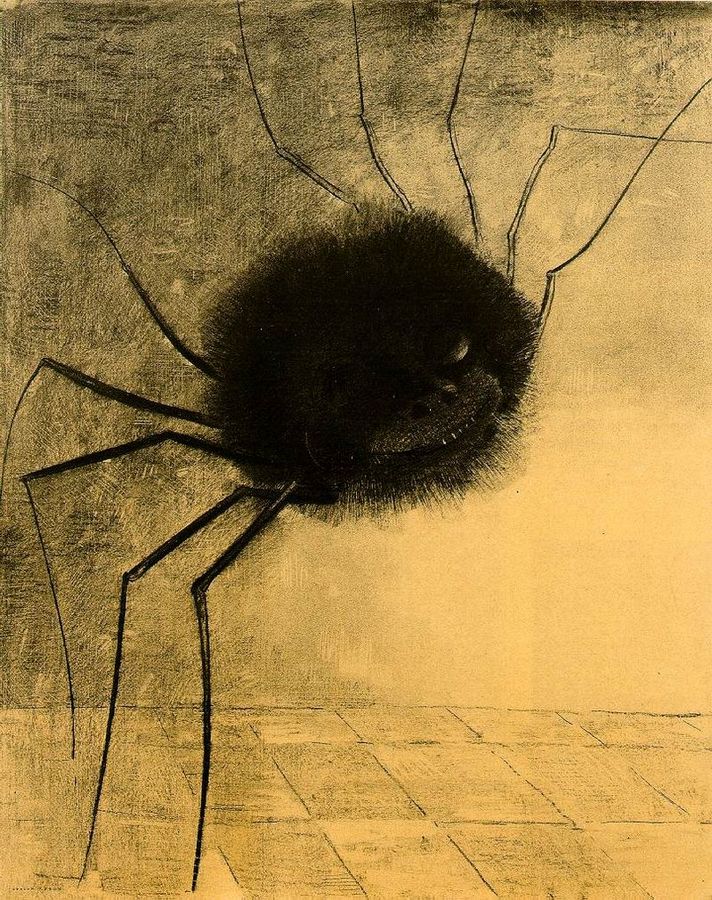 800px-Redon_smiling-spider.jpg