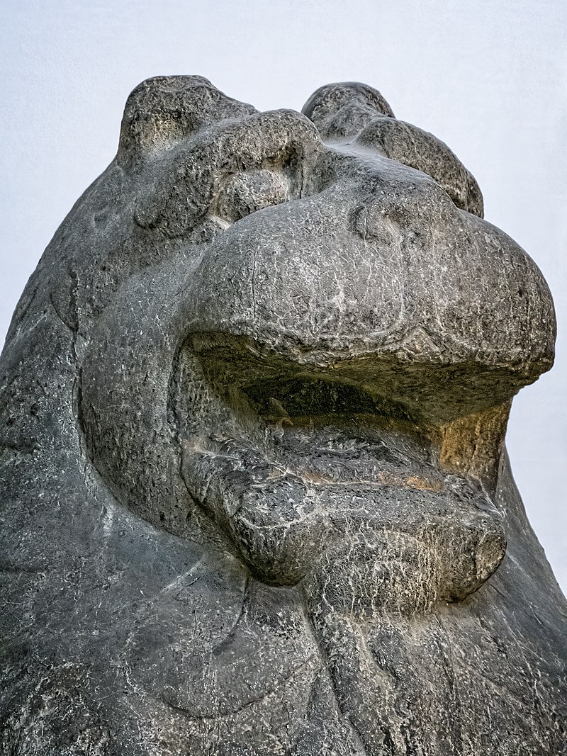 800px-Temple_guardian_lion_Northern_Wei_Dynasty_(386-534_CE).jpg
