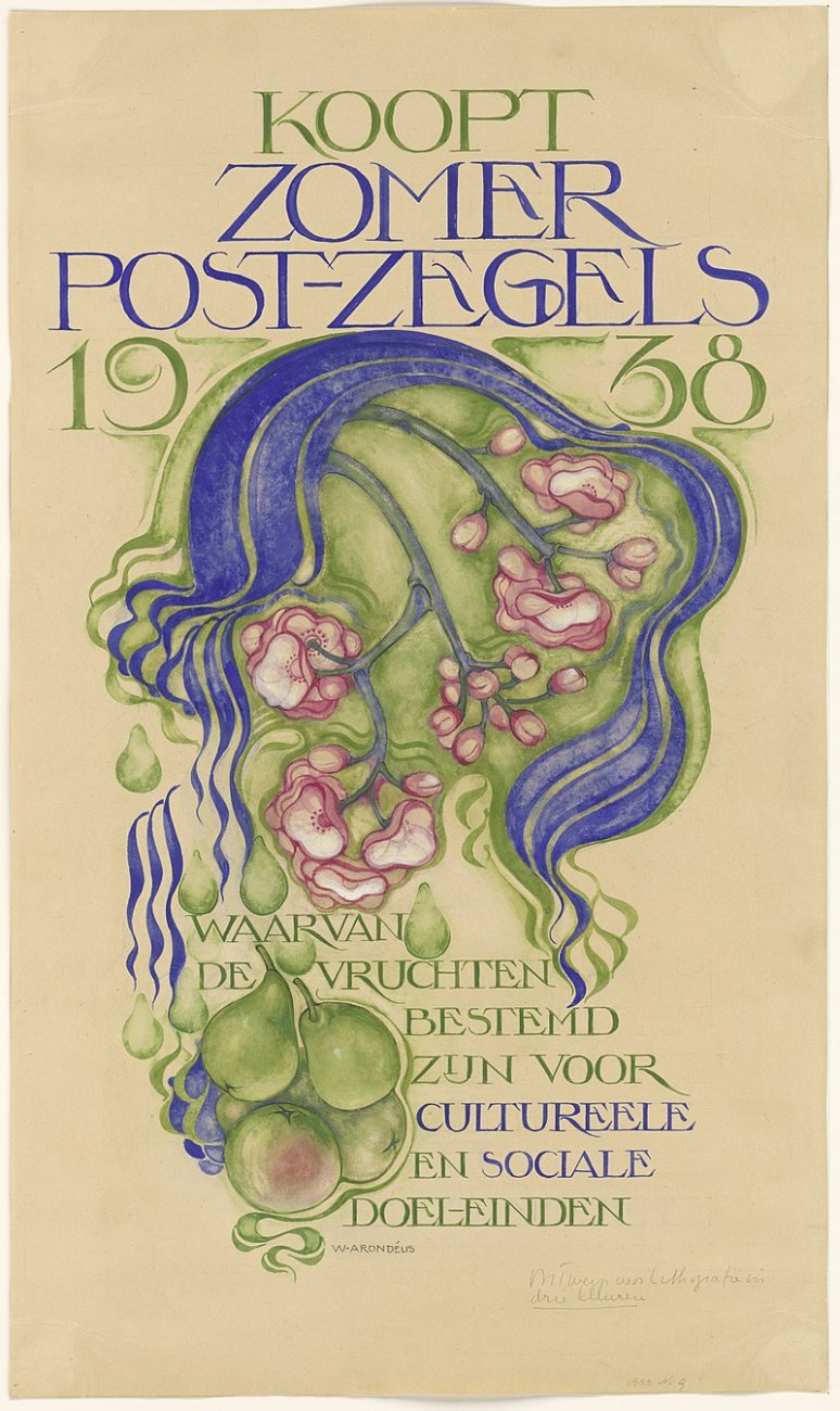 800px-Willem_Arondeus_-_Ontwerp_affiche_zomerpostzegel_-_Rijksmuseum_Amsterdam_-_RP-T-1938-9.jpg