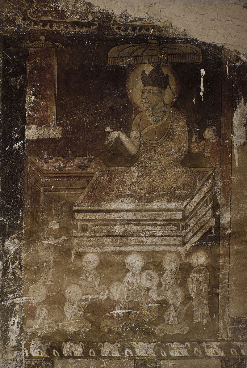 800px-Yulin_Cave_29_s_wall_priest_&_monks_(Western_Xia).jpg
