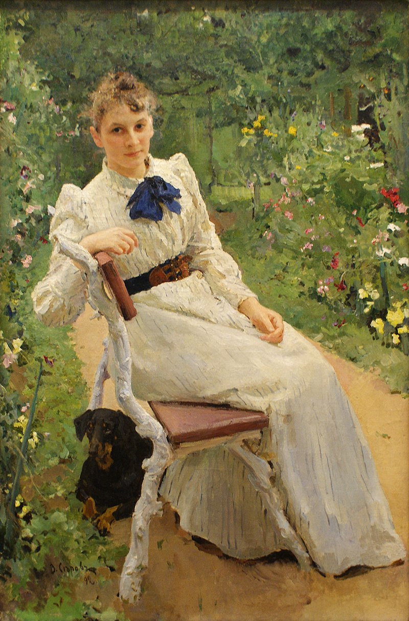 92 Olga_Fedorovna_Tamara_by_V.Serov_(1892).jpg