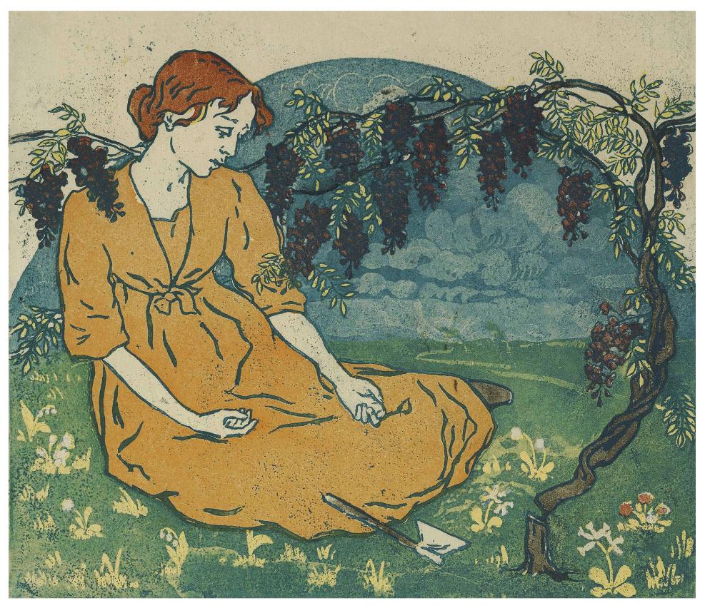 _Maria Iakunchikova (1870-1902). Irreparable . lithograph, in colours, on thin laid paper.JPG