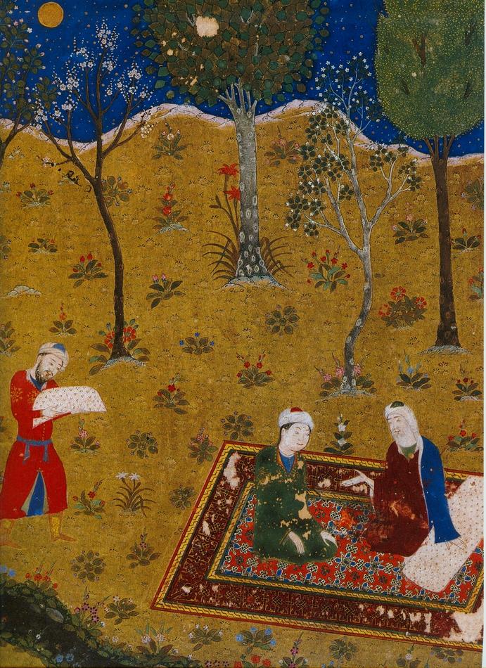 _Miniature_from_Gulistan_Sa\'di._Herat,_1427.Beatty_Library,_Dublin._f.3r.jpg