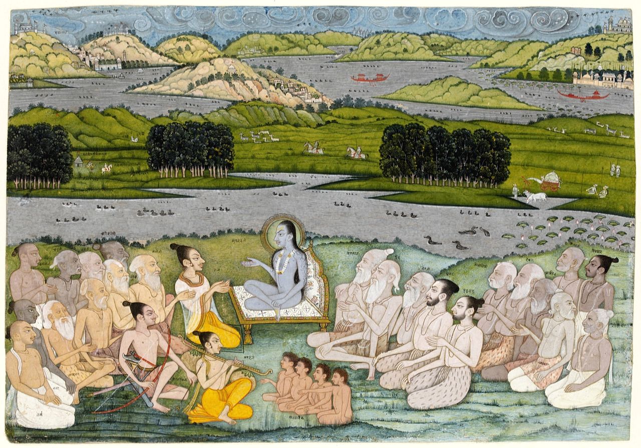 _The_Sage_Sukhadeva_addressing_king_Parikshit._Kishangarh,_ca._1760,_.jpg