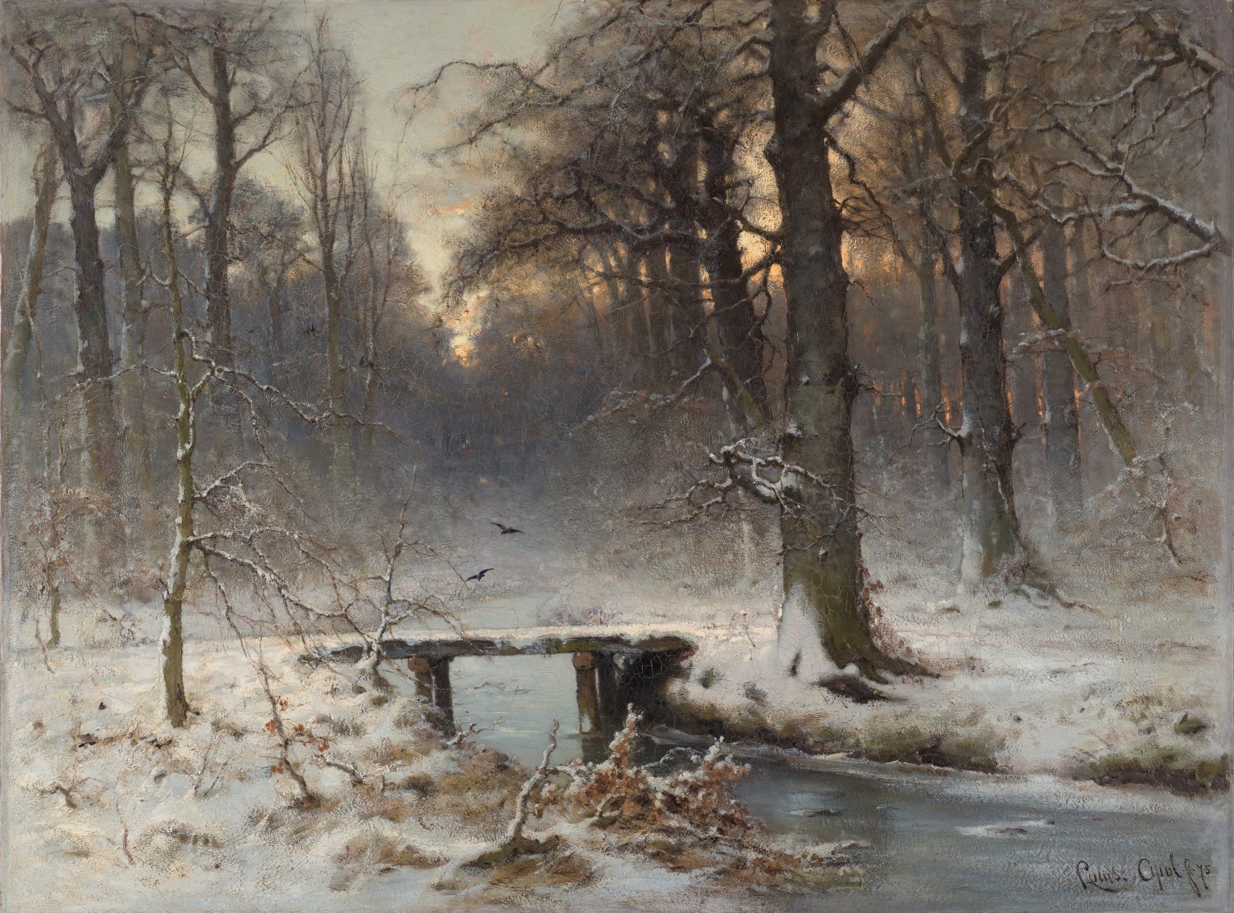 A_January_evening_in_the_Haagse_Bos,_by_Louis_Apol_(1850–1936).jpg