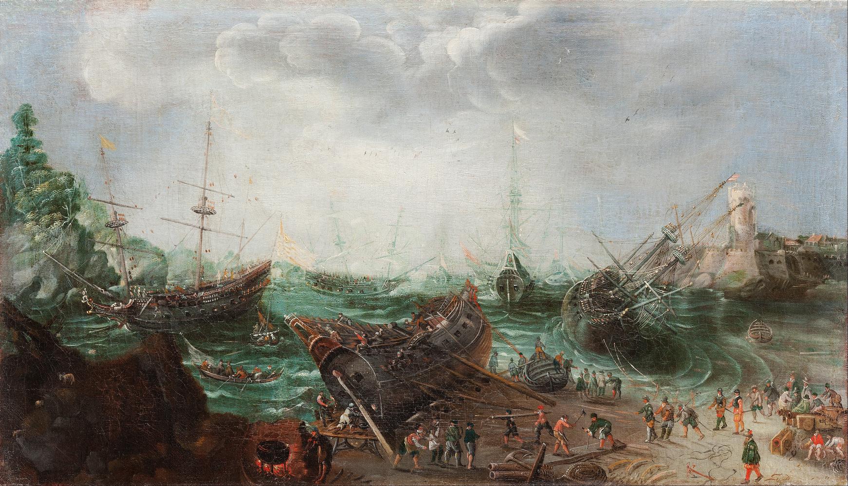 Adam_Willaerts,_attributed_to_-_Harbour_scene_-_9Google_Art_Project.jpg