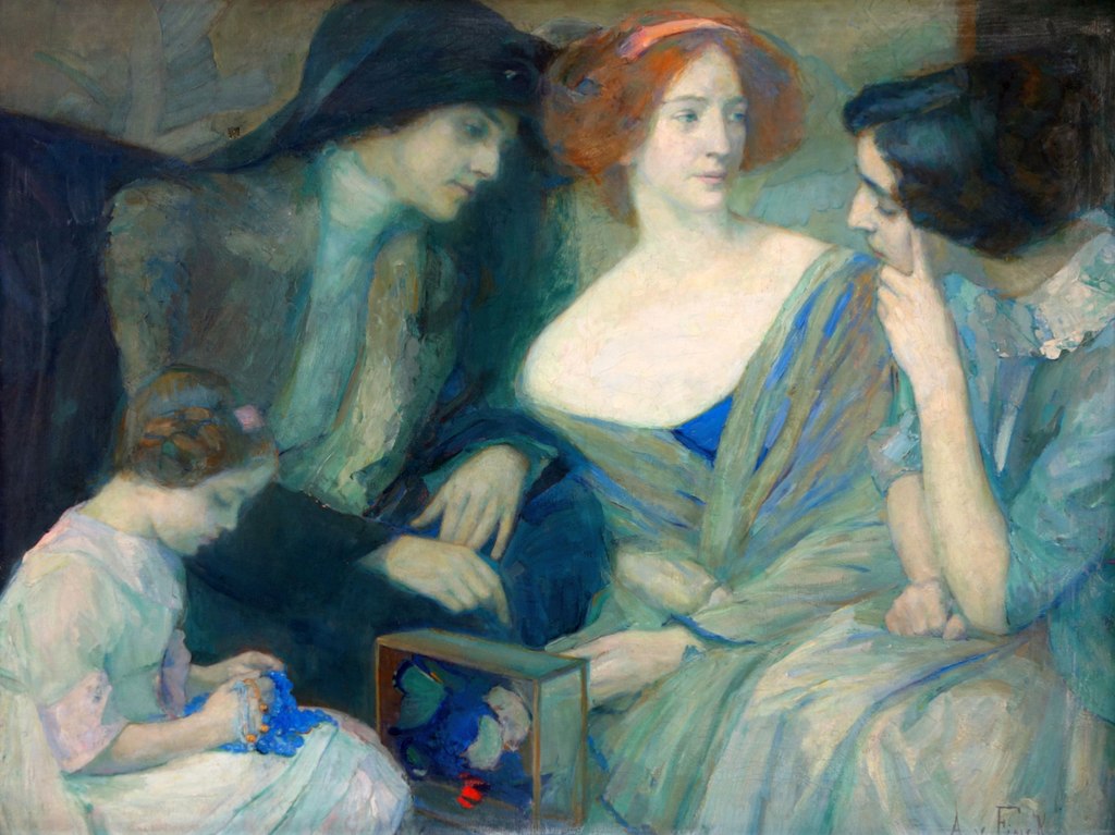 Adele_von_Finck_-_Damen_im_Gespräch,_c._1916.jpg