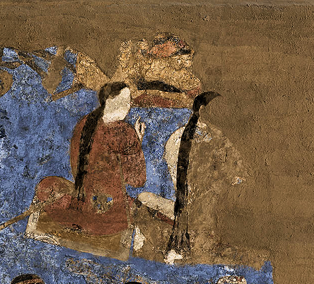 Afrasiab._Seated_Turkish_attendants._7th_century_CE.jpg