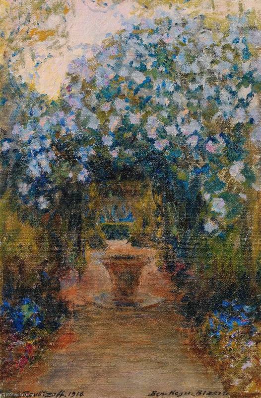 Alexandre-Roubtzoff-Allee-fleurie-dans-le-parcа-de-Ben-Negro.jpg