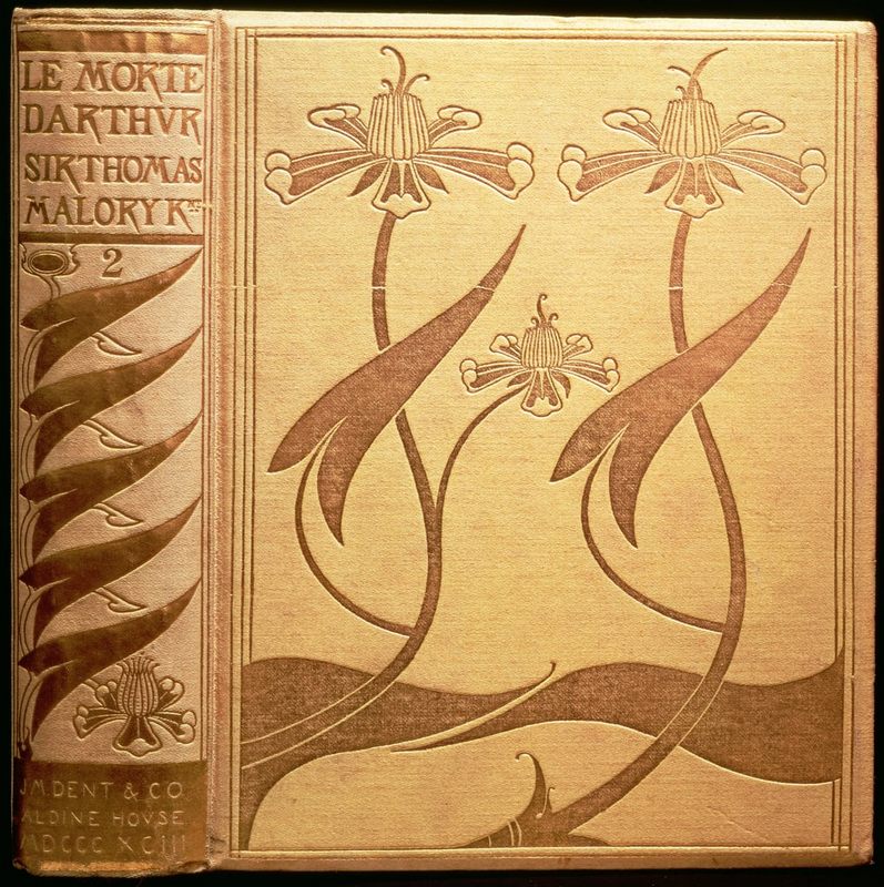 Aubrey Beardsley - Cover of Le Morte dArthur.jpg