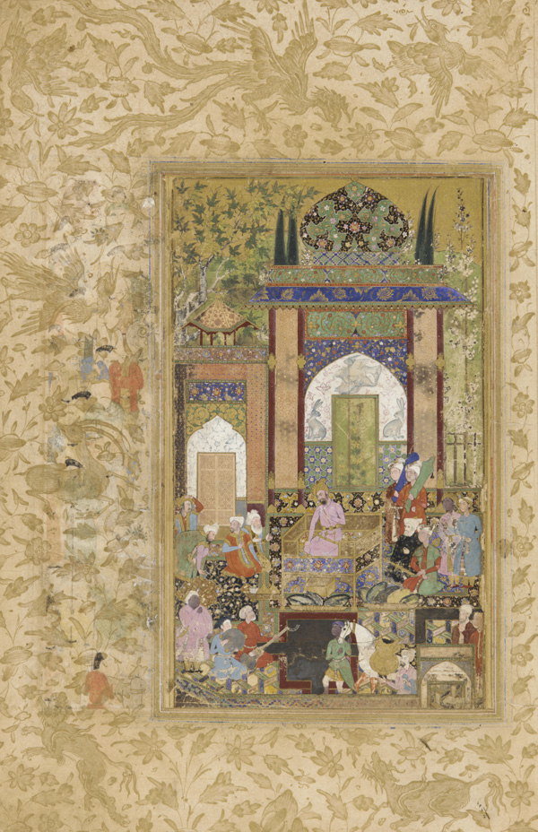 Babur_Receives_a_Courtier-Farrukh_Baig-from_Rawdat_al-safa.jpg