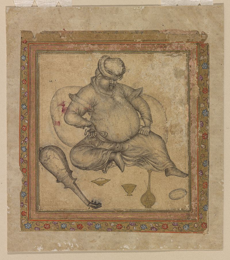 Basawan._Drunk_European_seated_on_ground._ca._1580-1585._.jpg
