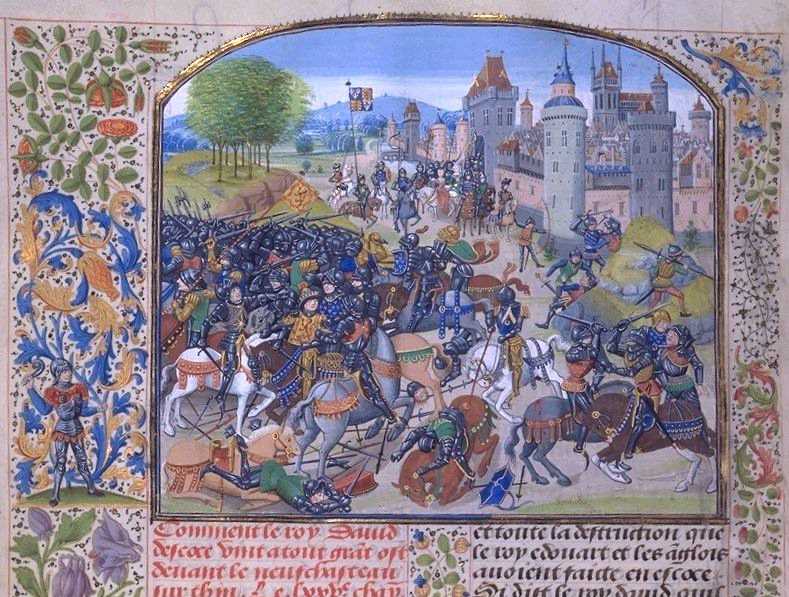BNMsFr2643FroissartFol97vBatNevilleCrossфруаcсар хроники 1430-35.jpg