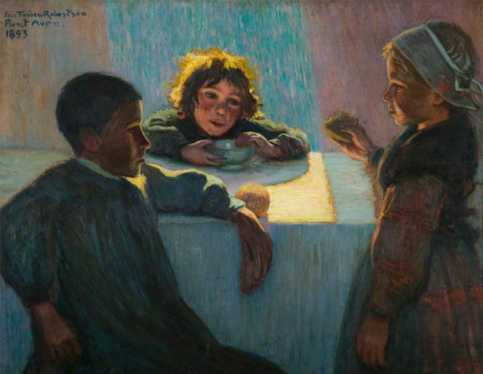 Breton Children, Pont Aven, France, 1893.jpg