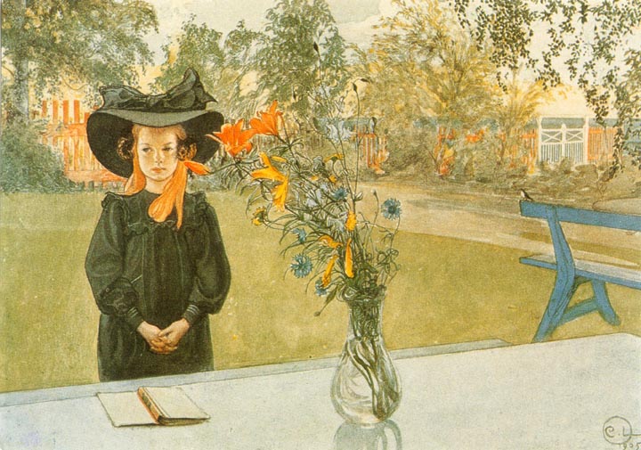 Carl Larsson - Kersti In Black.jpg