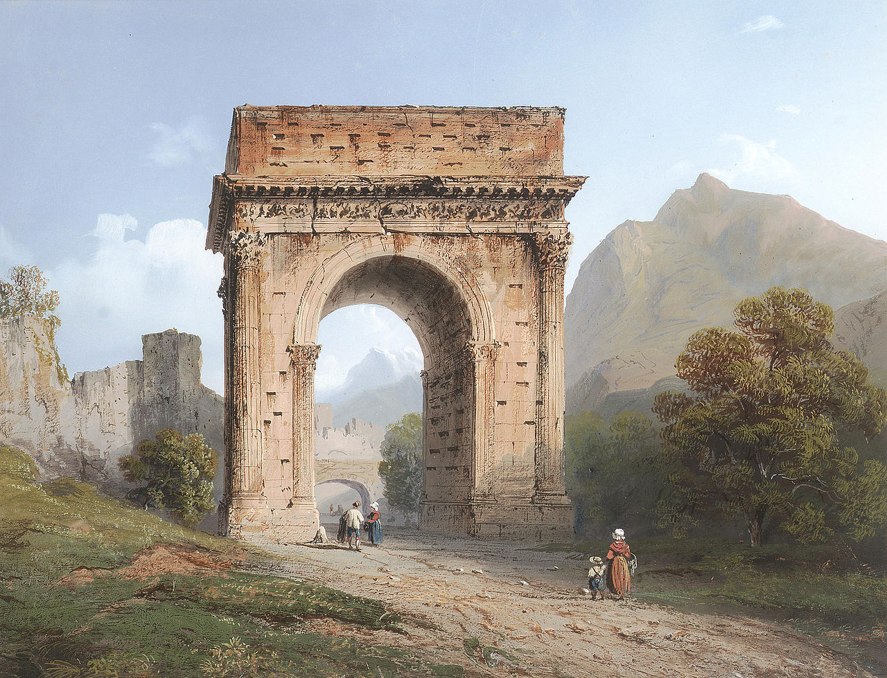 Carlo_Bossoli_-_L'Arco_di_Augusto_a_Susa,_Italia.jpg