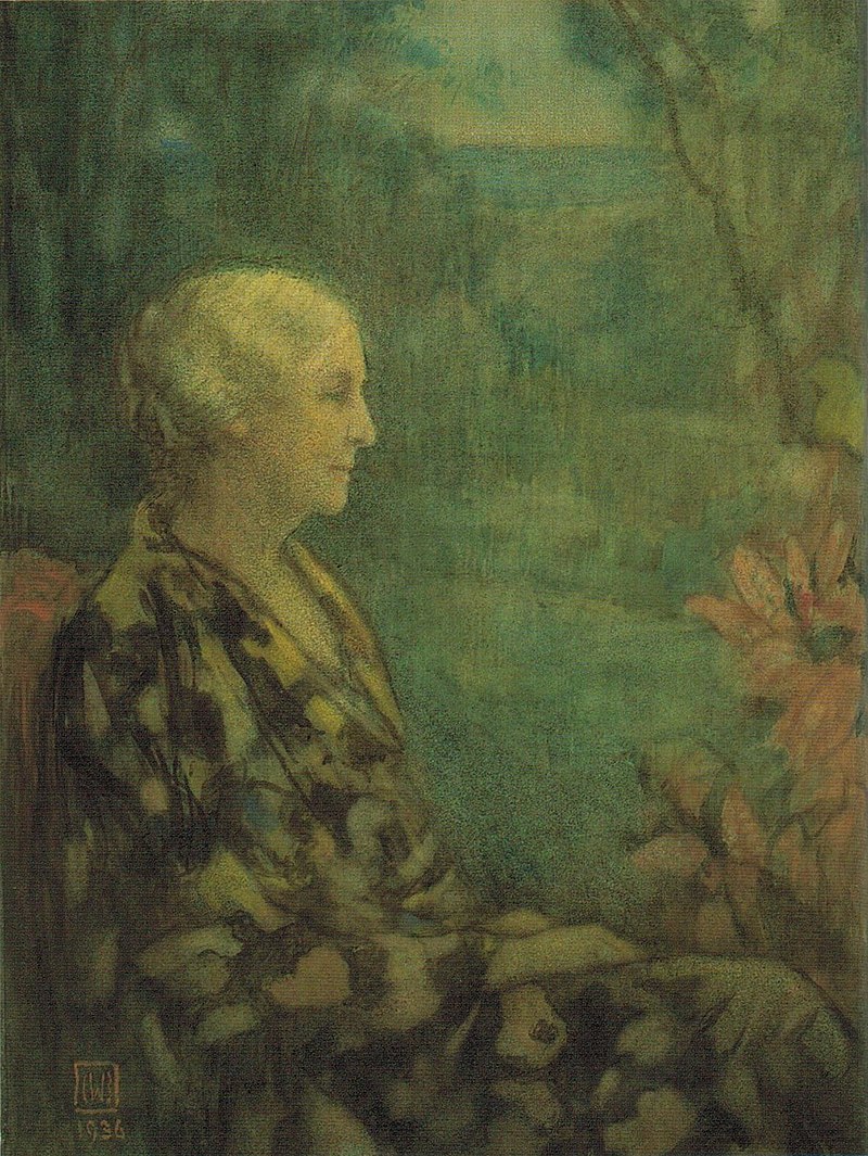 'Catherine_Main_Bartlett',_watercolor_on_paper_by_Charles_W._Bartlett,_1936.jpg