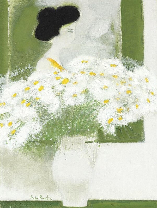 Chantal with Bouquet of Marguerites, 1971а.jpg