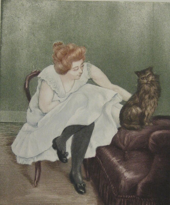 Charles Maurin, ‘Un Ami Indifferent’, c.1910.jpg