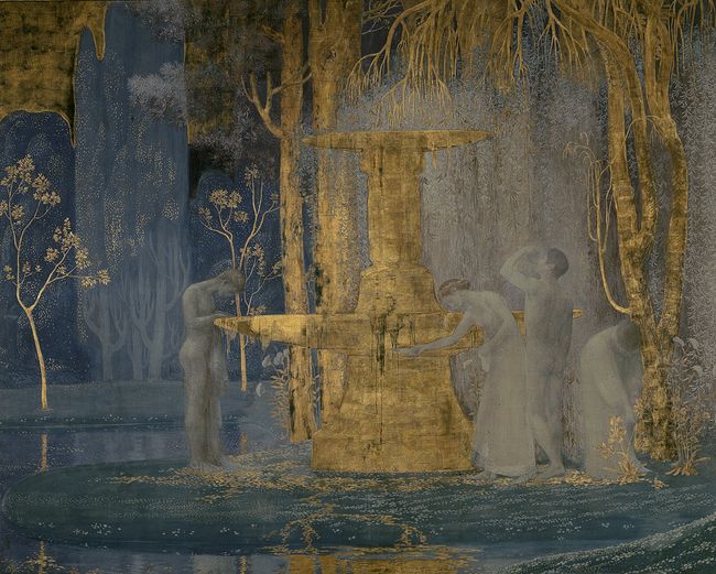 Constant montald + The Fountain Of Inspiration +1907 + Royal Museum.jpg