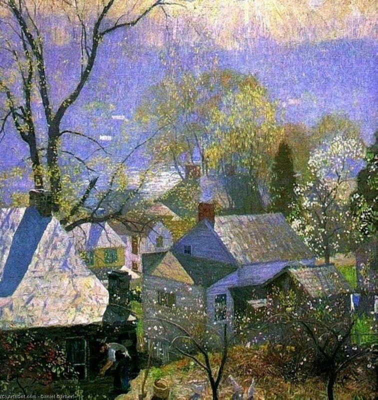 Daniel_garber-springtime_in_the_villageп.jpg