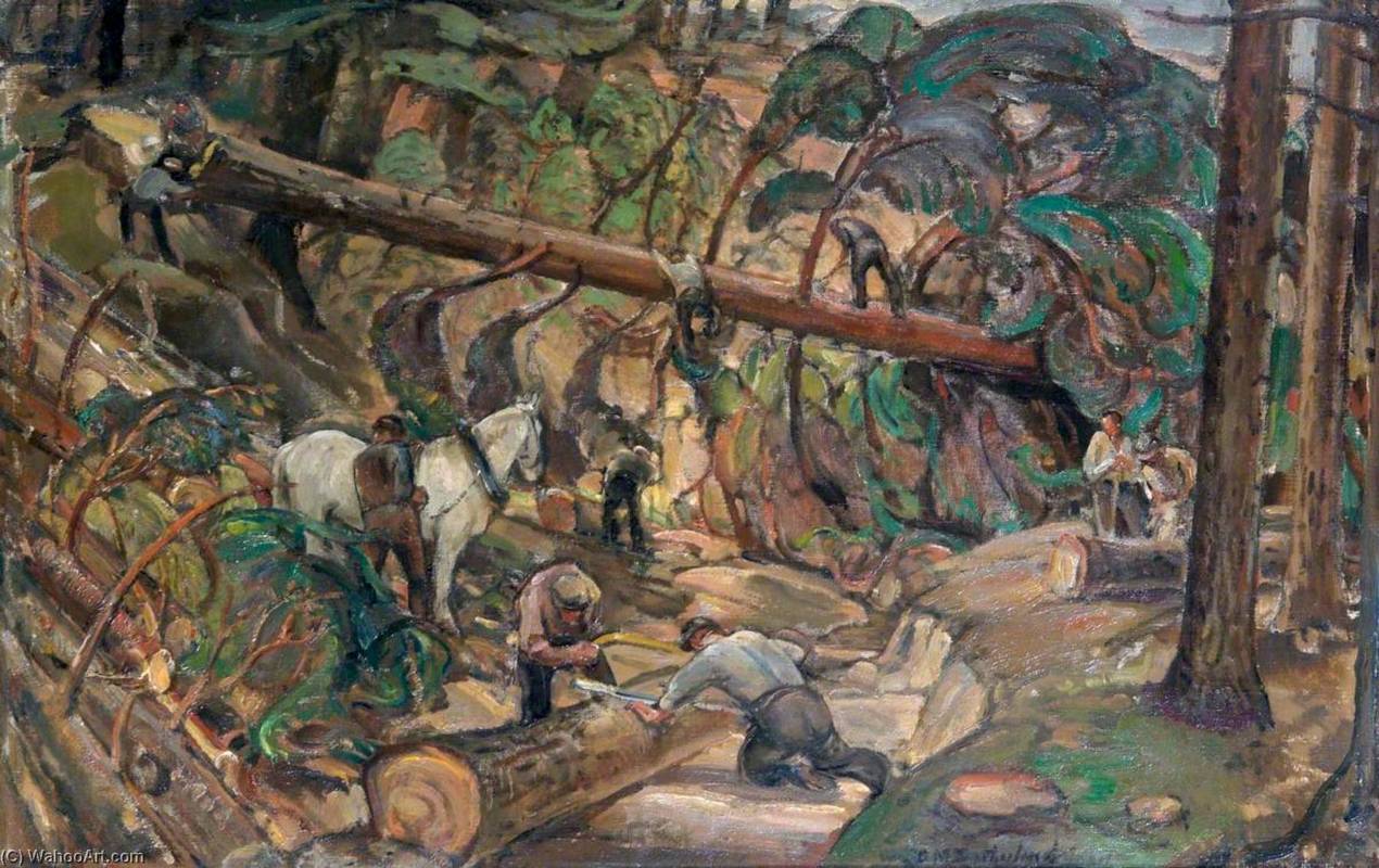 David-Macbeth-Sutherland-War-in-the-Forest-Newfoundlanаd-Lumberjacks-at-Work-in-Scotland.jpg