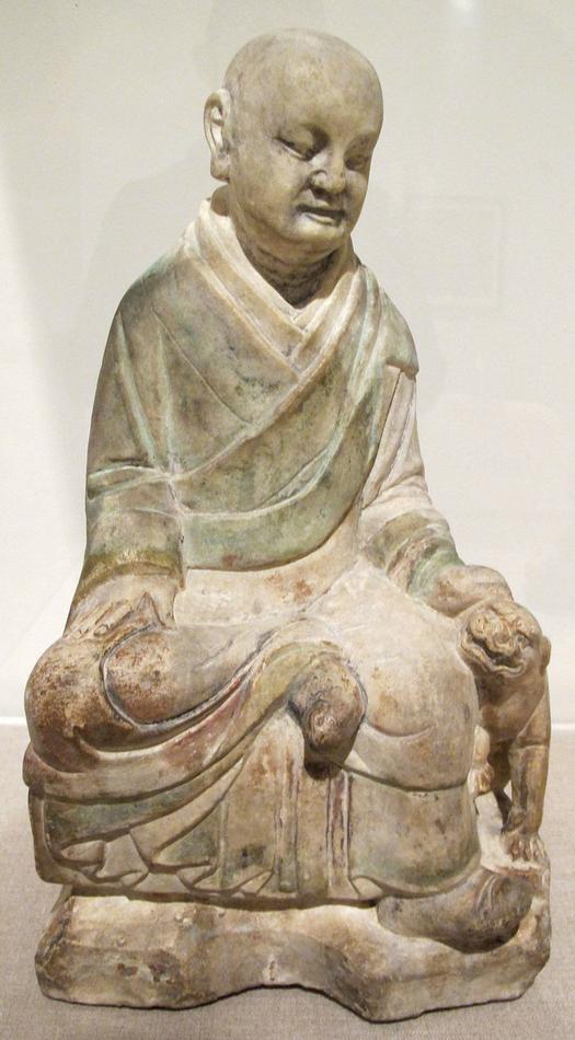 Dinastia_song_del_nord,_luohan_con_cucciolo_di_tigre,960-1127_ca..JPG