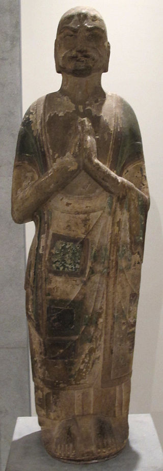 Dinastia_sui,_discepolo_di_buddha_kasyapa,_cina_settentrionale,_589-618_ca..JPG