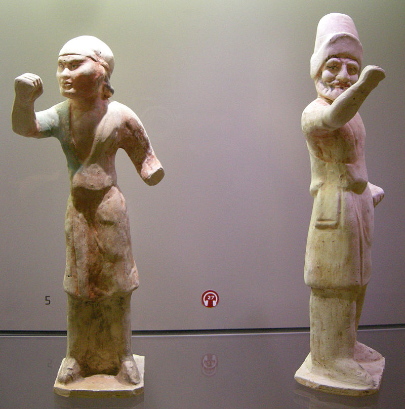 Dinastia_tang,_shanxi-henan,_coppia_di_palafrenieri_stranieri,_650-700_ca..JPG