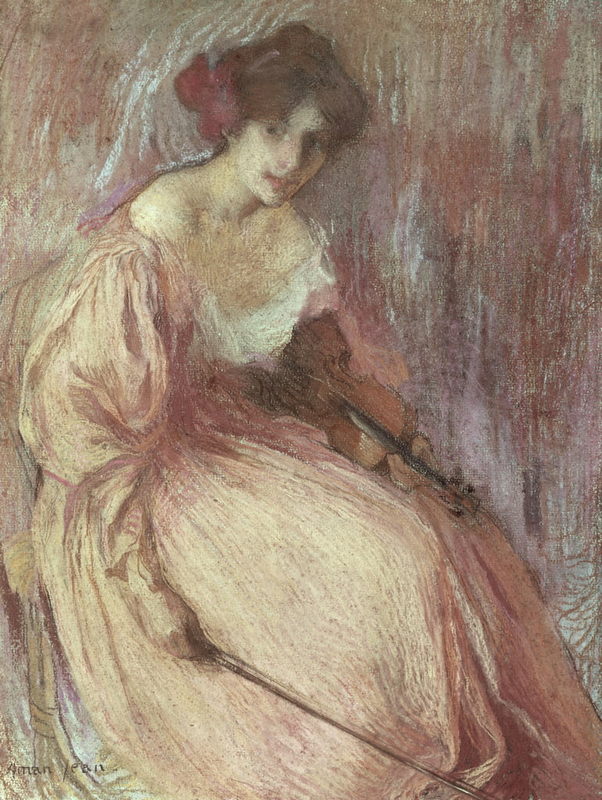 Edmond Franois Aman Jean - The Young Violinist ).jpg