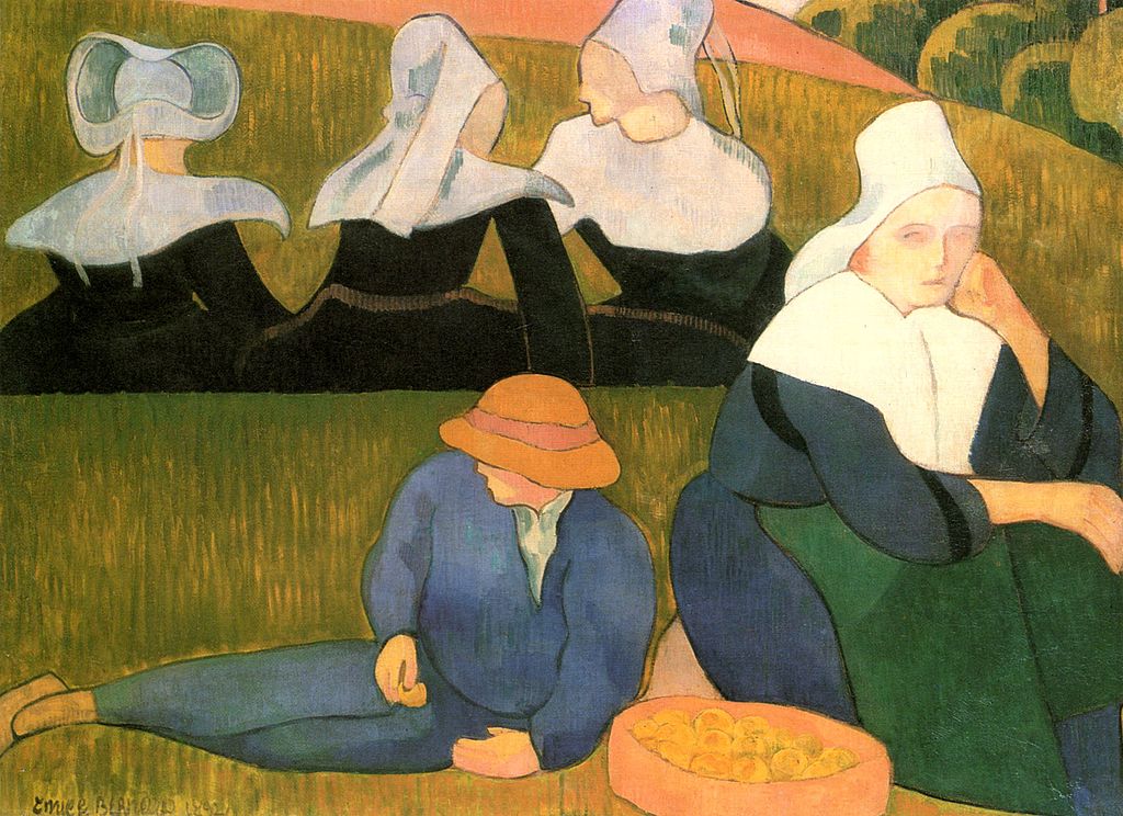 Emile_Bernard,_Breton_Peasants_in_a_Meadow,_1892.jpg