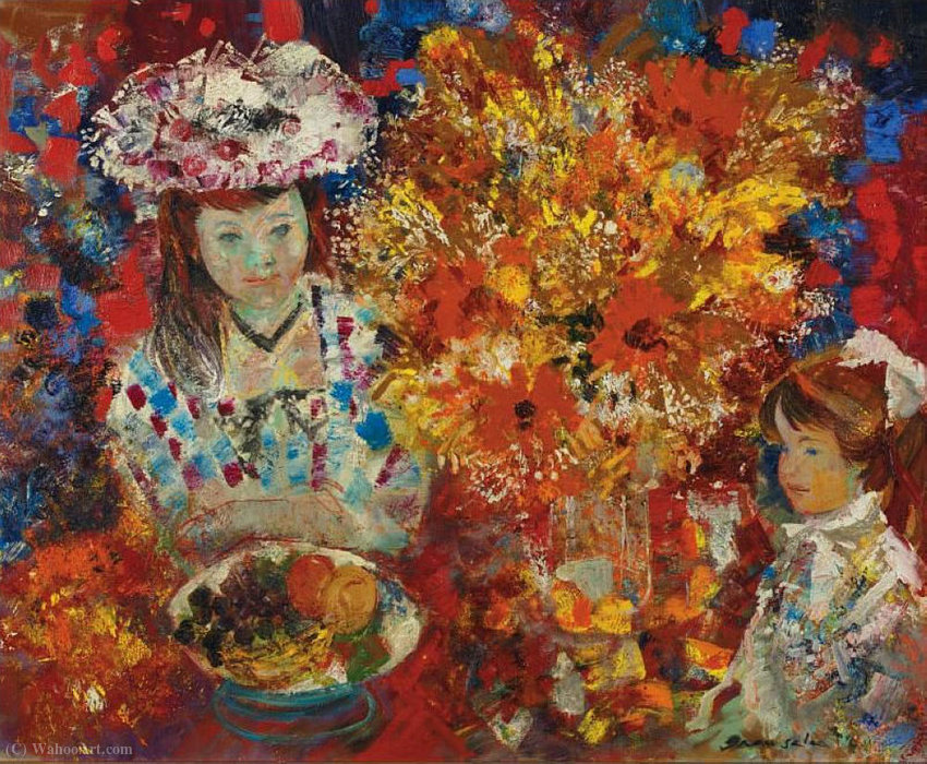Emilio_Grau_Sala-Interior_with_Woman_in_White_Hat_1969_.JPG