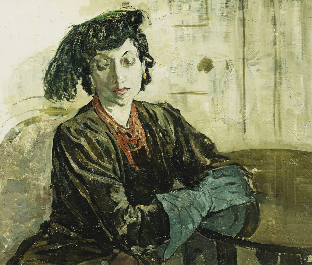 Ethel_Gabain_-_Green_Feather_and_Green_Gloves_-_(MeisterDrucke-1418084).jpg