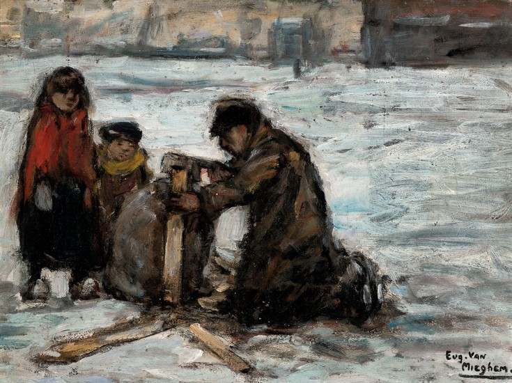 Eugeen-Van-Mieghem-Belgium-1875-1930-Winter-harbour_1581972482_1230.jpg