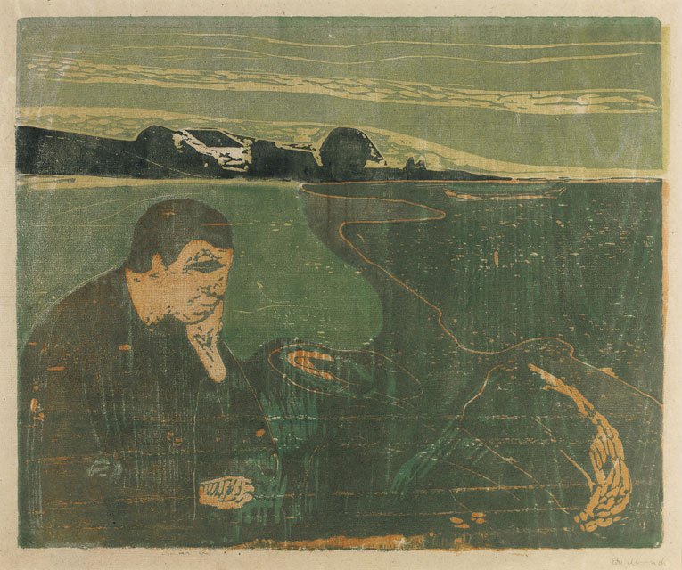 'Evening,_Melancholy_I'_by_Edvard_Munch,_woodcut,_1896.jpg