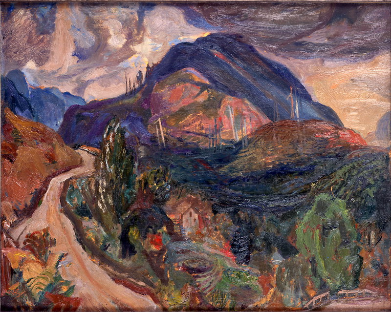 f-h-varley-devils-leap-oil-on-board.jpg