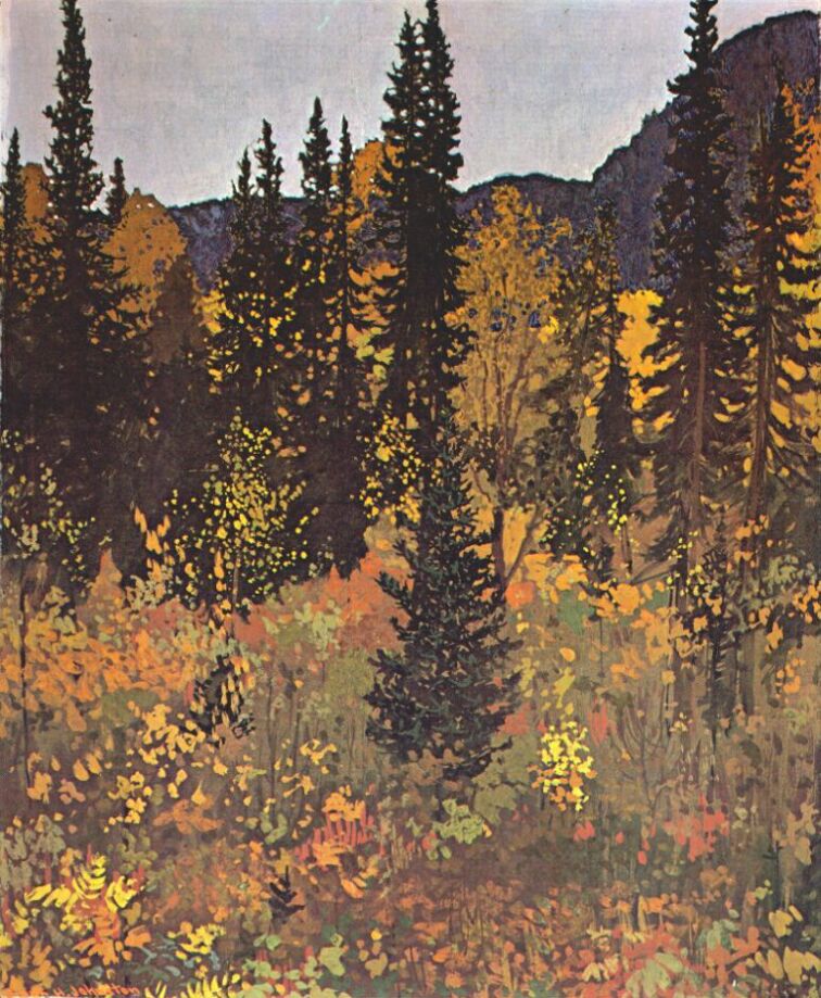 Frank-H-Johnston-The-Dark-Woods-Interior-c1921.jpg