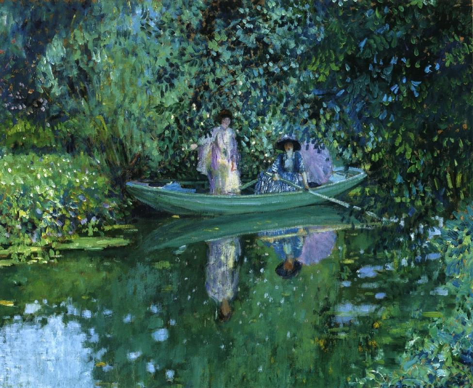 Frederick Carl Frieseke - Grey Day on the River.jpg