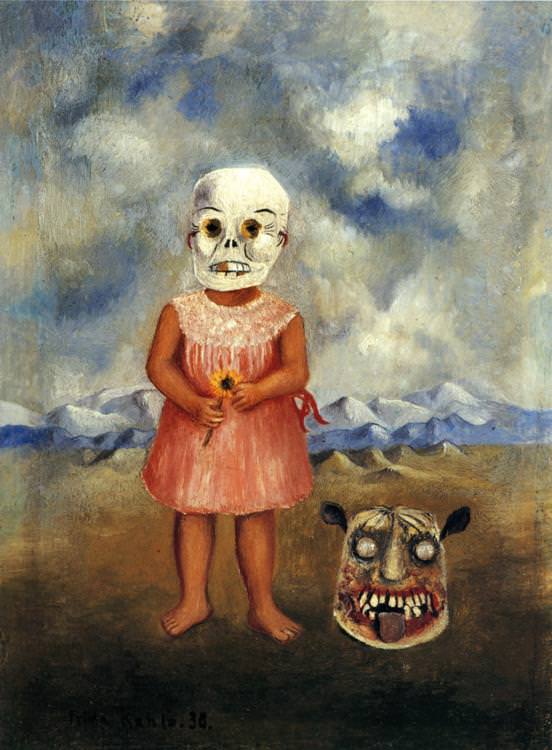Frida Kahlogirl-with-death-mask.jpg