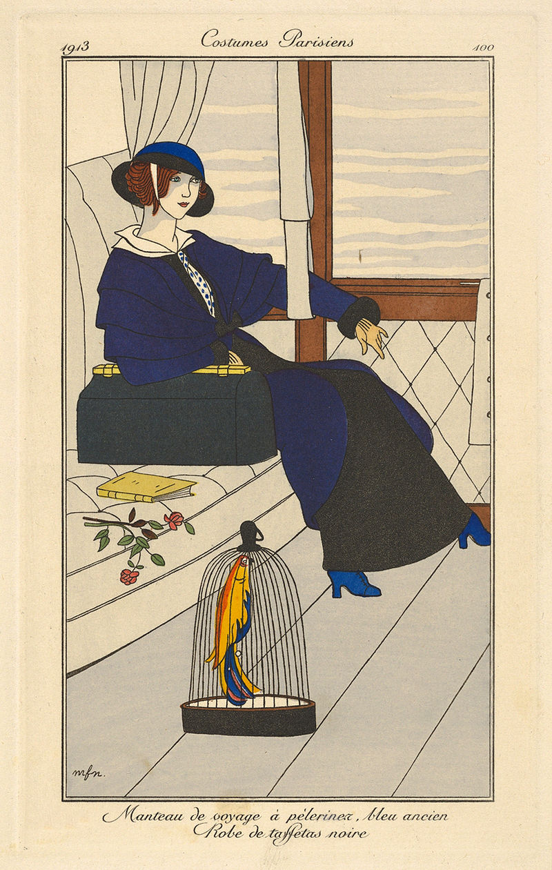 George_Barbier,_Costumes_Parisiens_-_Manteau_de_voyage_à_pélerinez,_1913.jpg