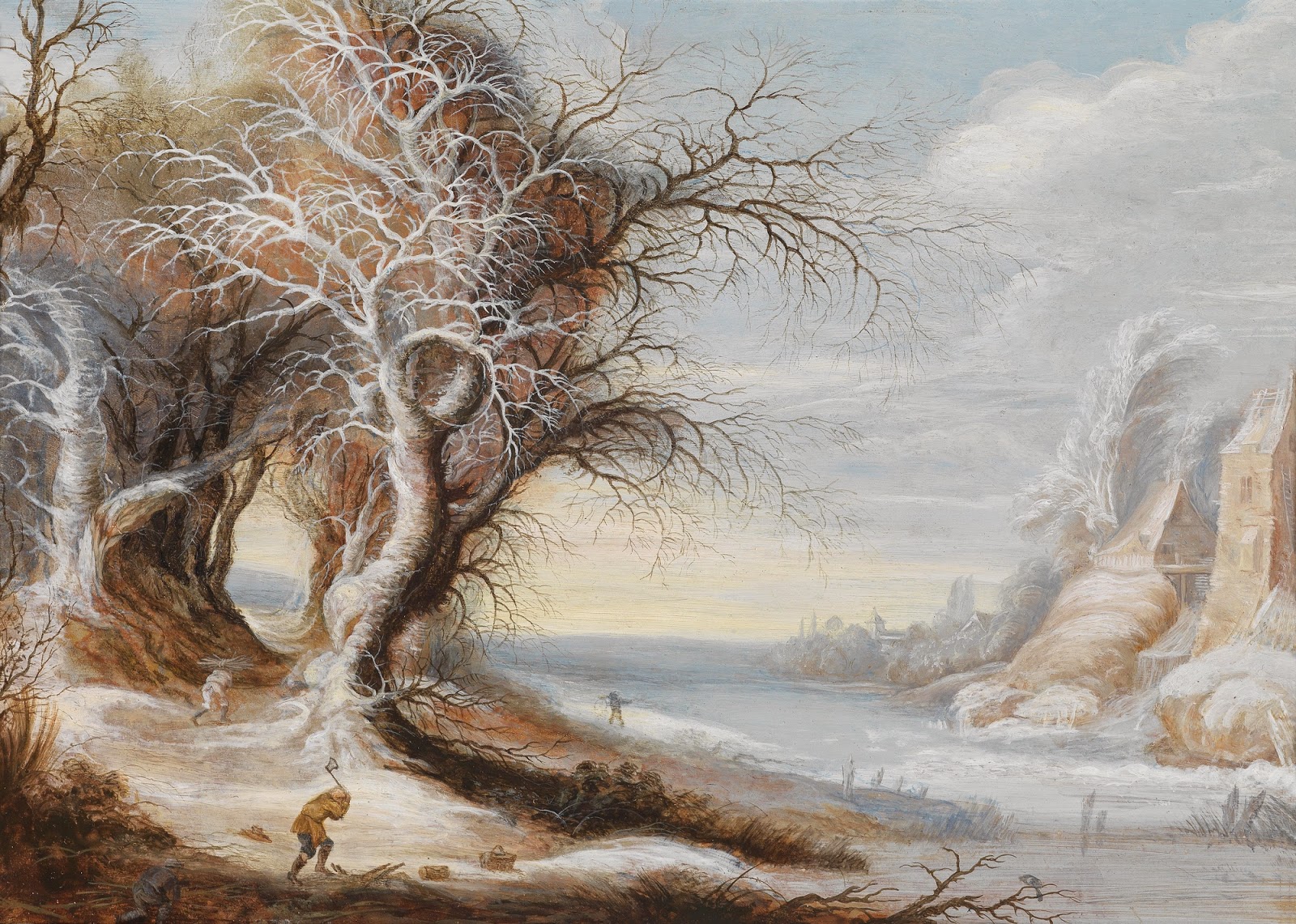 Gysbrecht LeytensЗимний пейзаж с лесорубомое собрание.jpg