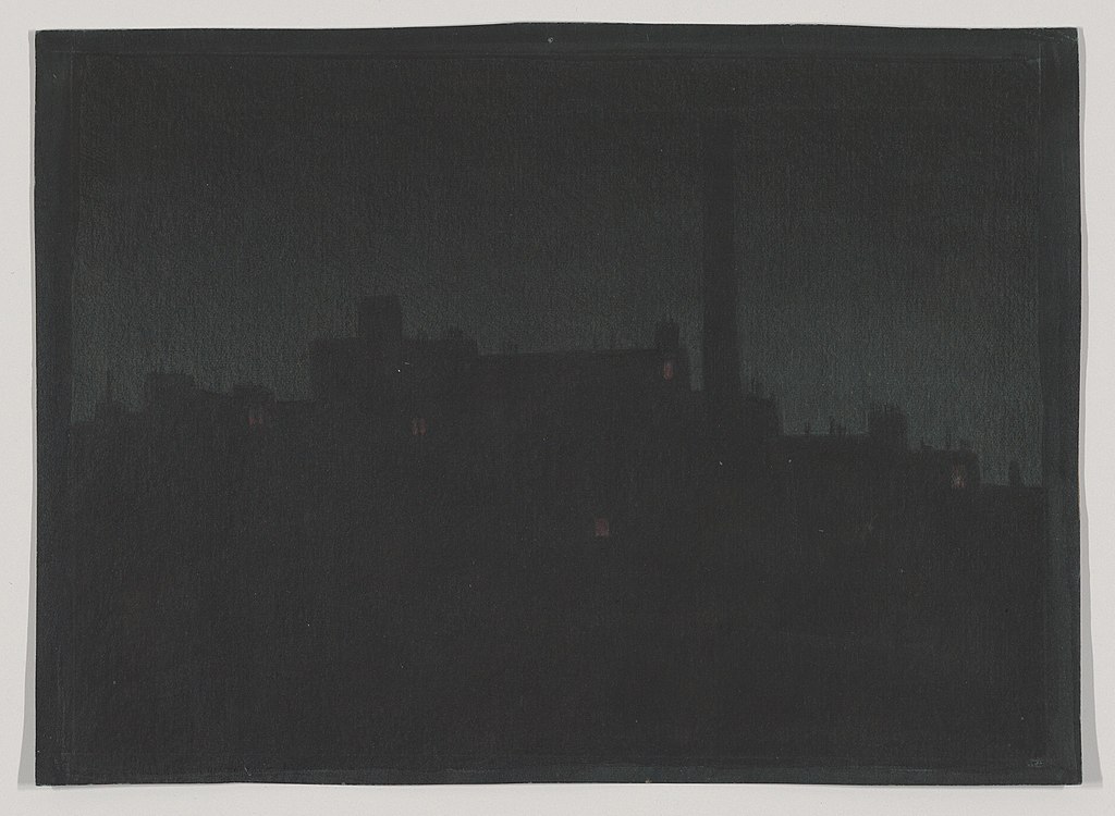 Herbert E. CrowleyIndustrial_Buildings_At_Night_.jpg