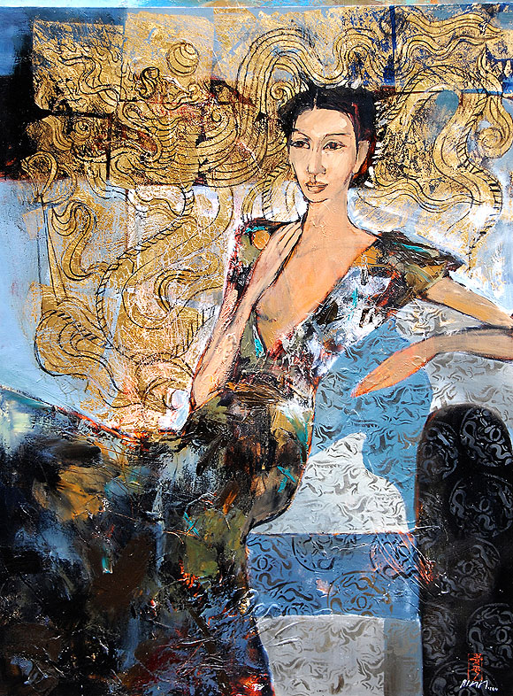 Hua-Thanh-Binh,-Lady-and-Dragon,-Oil-on-Canvas,-127-x-93-cm,-2011.jpg