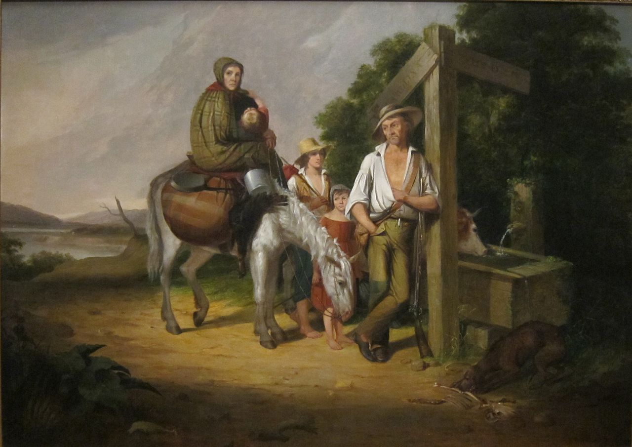 James Henry Beard\'North_Carolina_Emigrants;_Poor_White_Folks\'_by_James_Henry_Beard.JPG